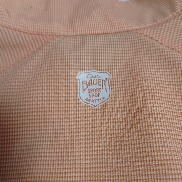 Eddie Bauer women windbreaker size medium peach vented waterproof pullover - Picture 7 of 8